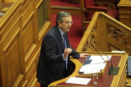 Σαμαράς: Καλώ τον Τσίπρα σε τηλεοπτικό debate με όλους τους πολιτικούς αρχηγούς - Σχέδιο Τσίπρα για επιστροφή στη δραχμή