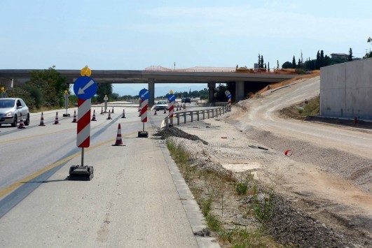 Κλειστή την Τετάρτη το πρωί η νέα εθνική Αθηνών - Πατρών