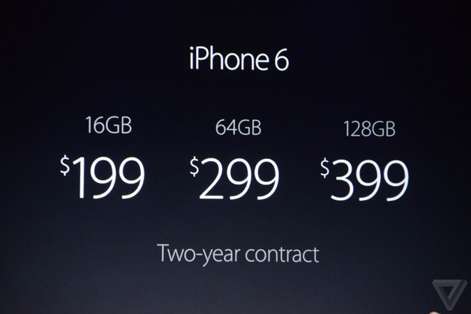 H τιμή του iPhone 6 θα ξεκινάει από τα 199$