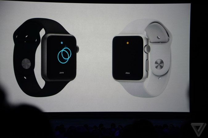 Θα επικοινωνεί ασύρματα με τα άλλα Apple Watches