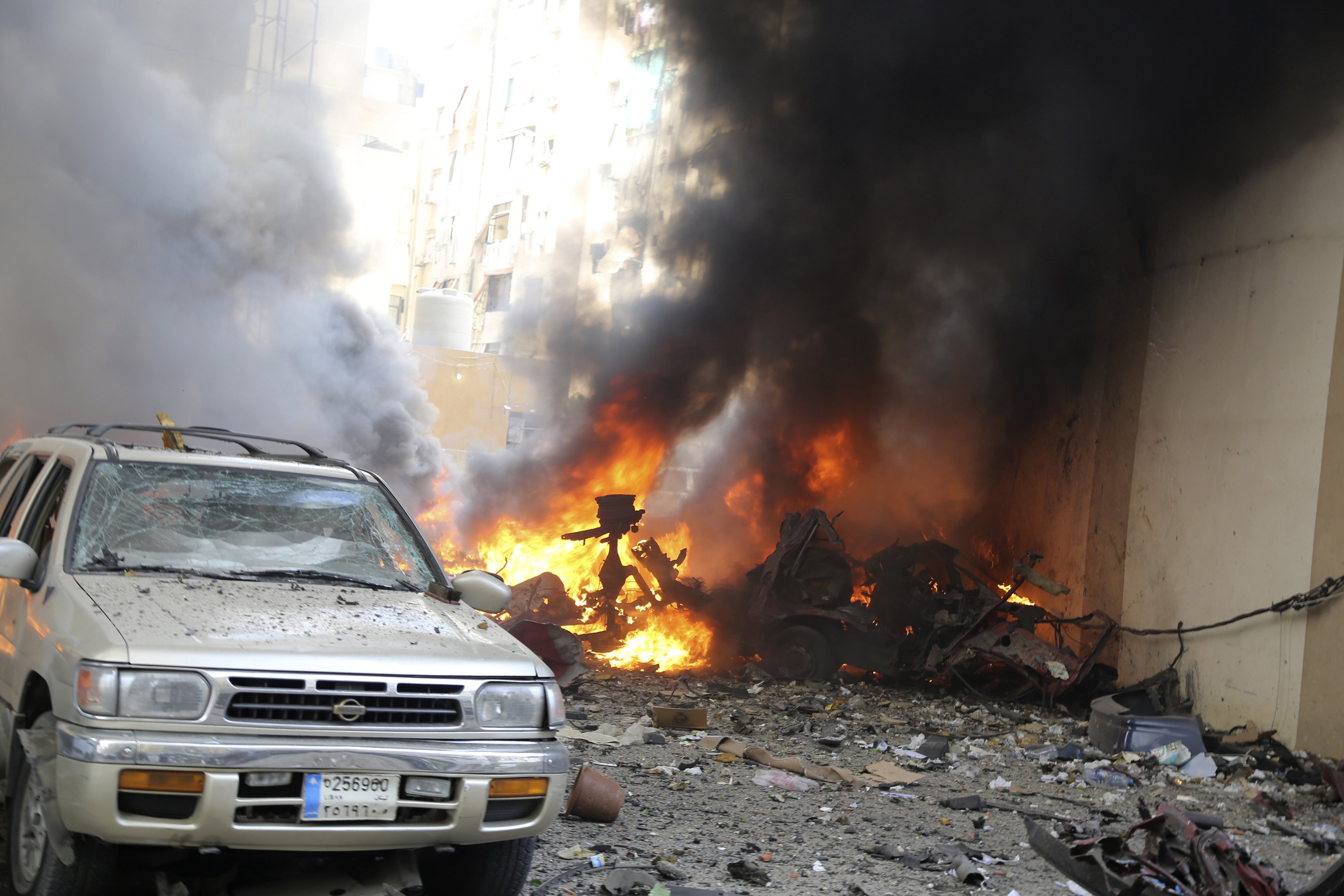 Πρόκειται για την πιο ισχυρή έκρηξη των τελευταίων ετών στη Βηρυτό. ΦΩΤΟ REUTERS