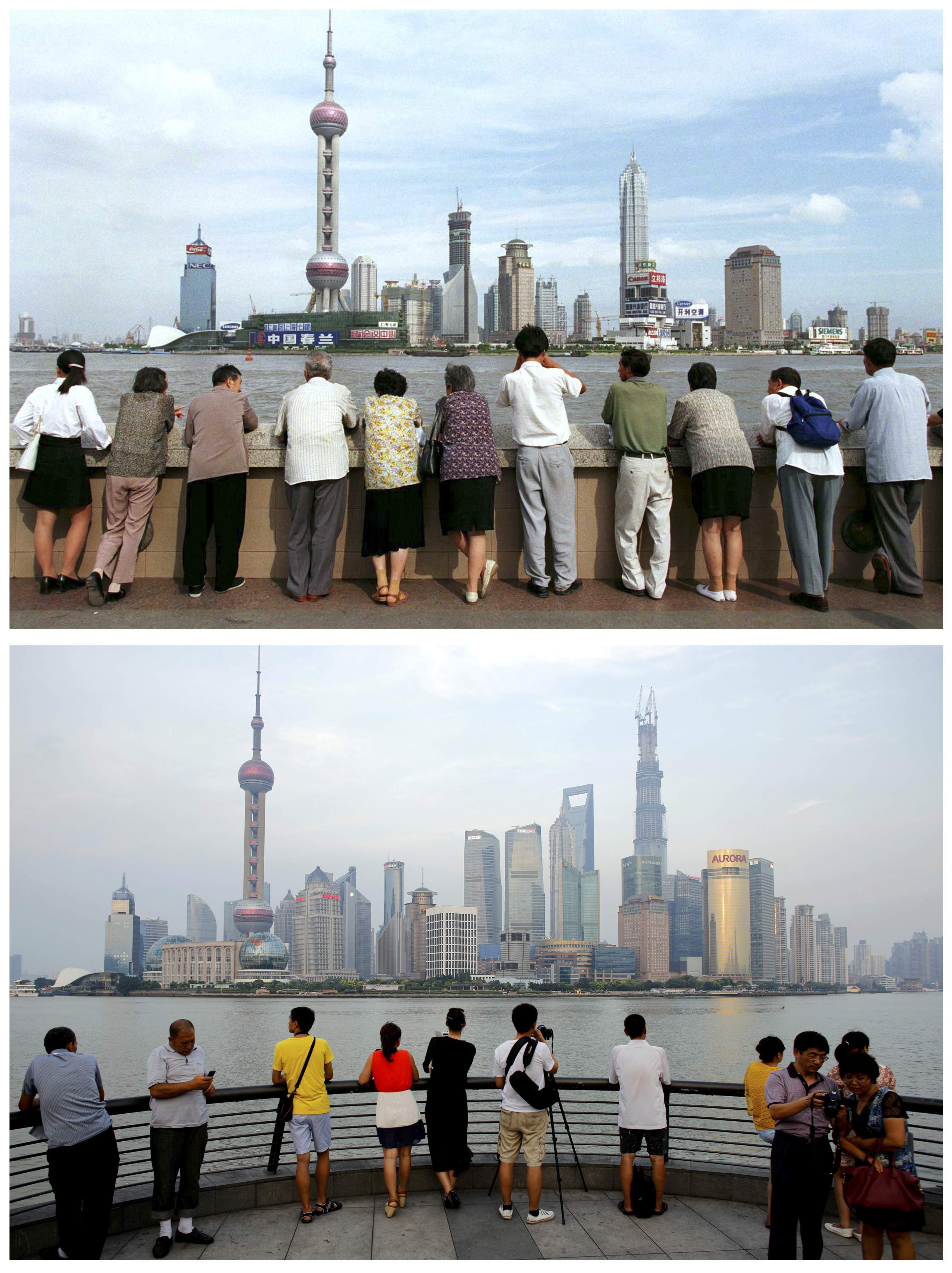 Σεπτέμβριος 2008 (πάνω) - Ιούλιος 2013 (κάτω) ΦΩΤΟ REUTERS