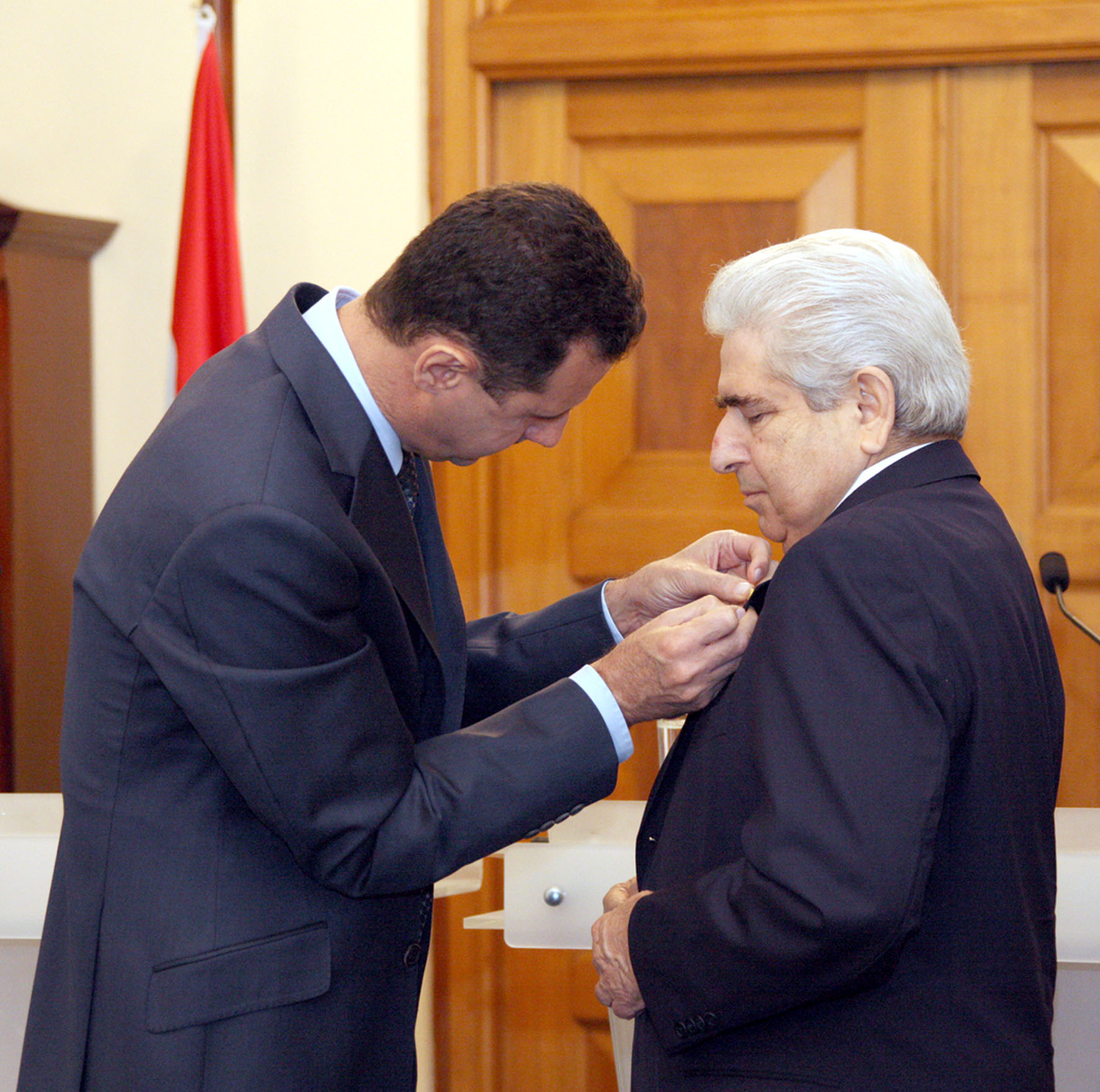Με τον πρώην Πρόεδρο της Κυπριακής Δημοκρατίας, Δημήτρη Χριστόφια 