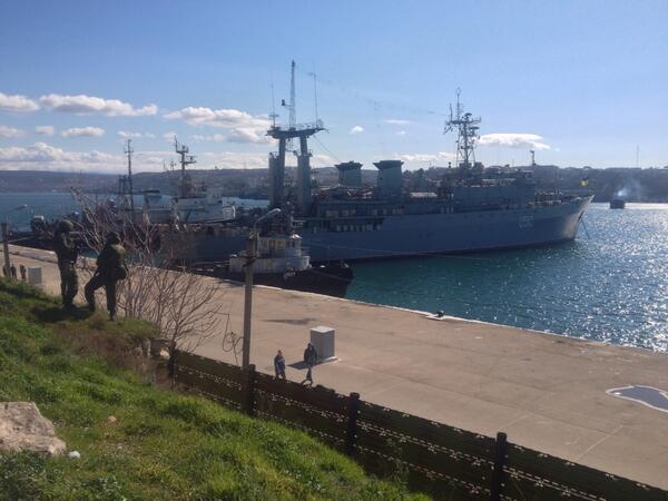 Το ουκρανικό πλοίο που έχουν... μπλοκάρει οι Ρώσοι - ΦΩΤΟΓΡΑΦΙΑ TWITTER Abdujalil A @abdujalil