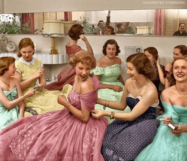 1950: Εγχρωμο πάρτι....