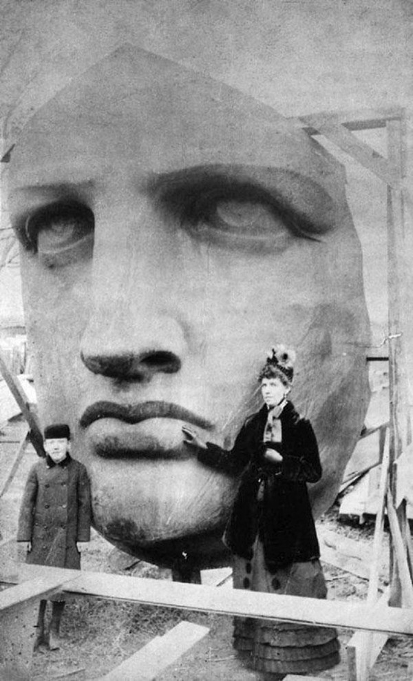 Παρόντες στο ξεπακετάρισμα του Αγάλματος της Ελευθερίας (1886) 