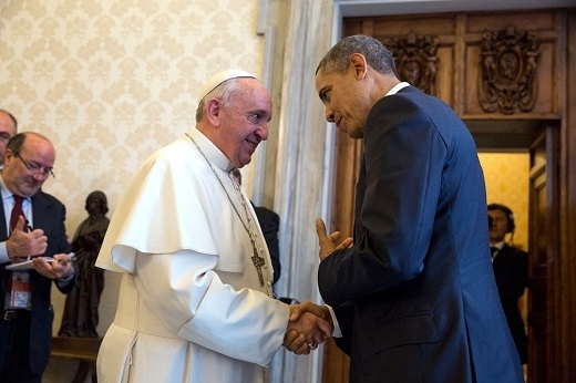 Ο πρόεδρος και ο Πάπας Φραγκίσκος - Μάρτιος 2014