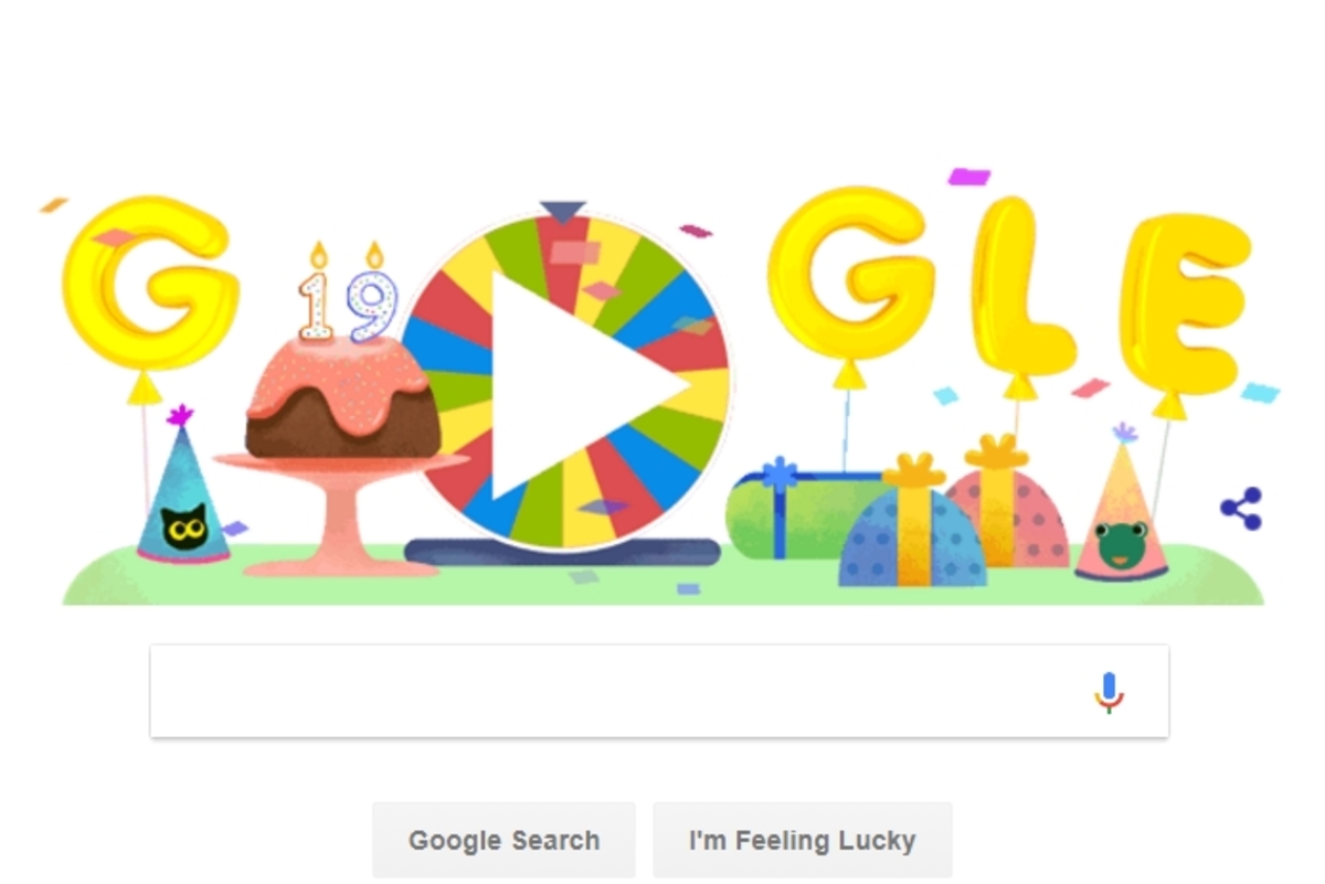 Ένας τροχός έκπληξη για τα γενέθλια της Google! 