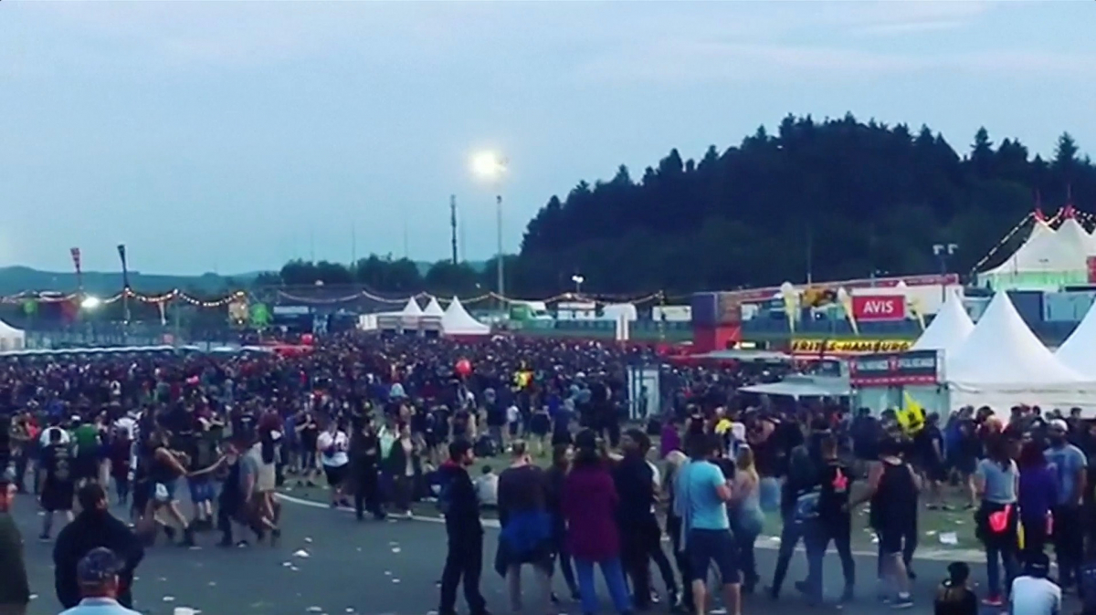 Rock am Ring: Δύο συλλήψεις μετά την εκκένωση του συναυλιακού χώρου