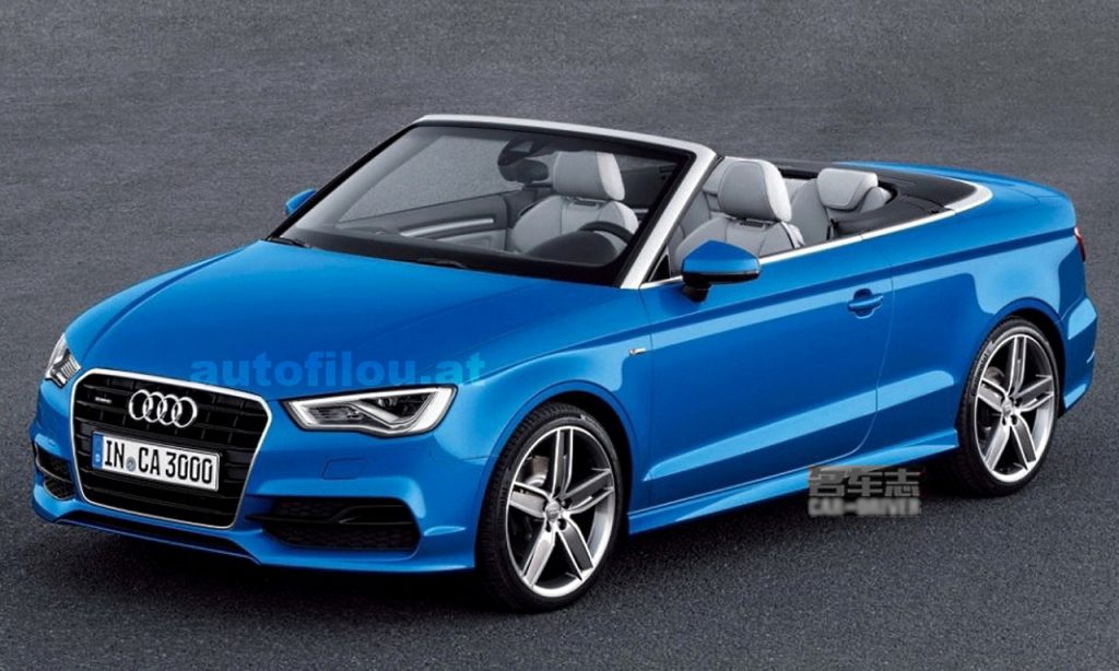 Πρώτες φωτογραφίες του νέου Audi A3 Cabriolet