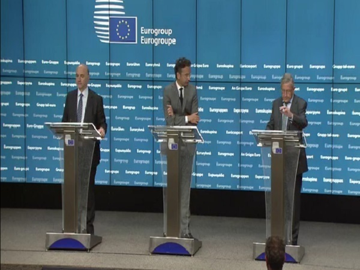 Live: Ολοκληρώθηκε το Eurogroup – Ντάισελμπλουμ: Η Ελλάδα θα νομοθετήσει τον προληπτικό μηχανισμό έκτακτων μέτρων – Το ΔΝΤ θα είναι στο πρόγραμμα
