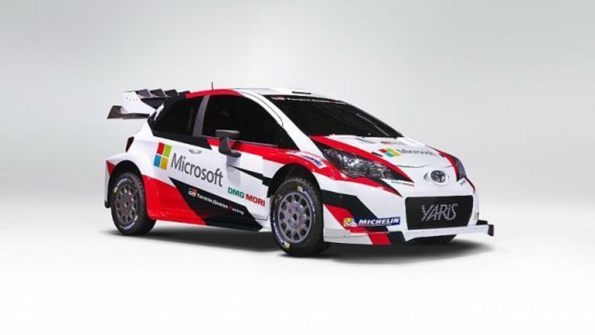 Στα χρώματα της Microsoft το Toyota Yaris WRC