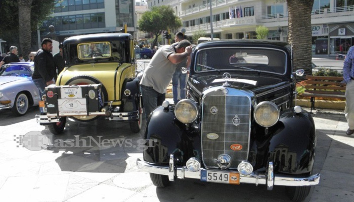 Ταξίδι στον χρόνο: Γέμισαν αυτοκίνητα – αντίκες τα Χανιά! (ΦΩΤΟ, ΒΙΝΤΕΟ)