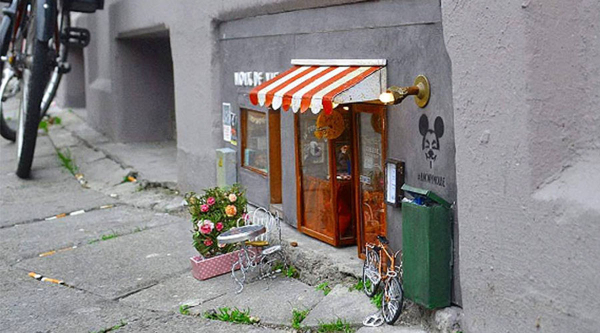 “Anonymouse”: Ανοίγουν μικροσκοπικά εστιατόρια για ποντίκια! Και ελληνικά προϊόντα! [pics, vid]