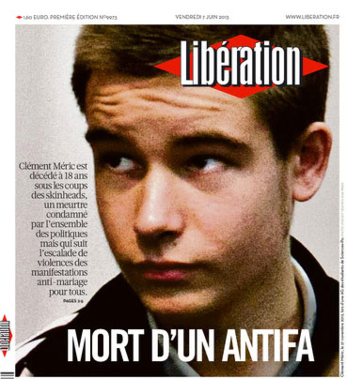Ο θάνατος ενός αντιφασίστα – Συγκλονισμένη η Γαλλία από την δολοφονία του νεαρού από νεοναζί
