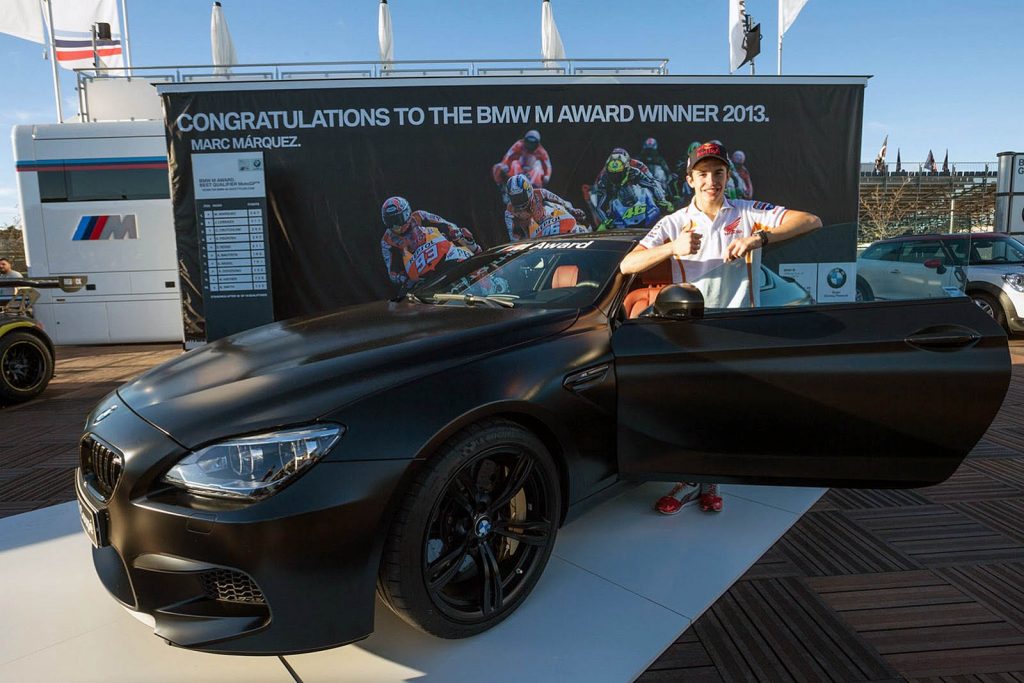 Μια BMW M6 Coupé για τον πρωταθλητή του MotoGP