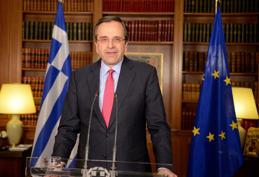 Διάγγελμα του Αντώνη Σαμαρά στις 16.00 λίγο μετά τις ανακοινώσεις Ντράγκι για το αν θα εξαιρεθεί η Ελλάδα από τις αγορές ομολόγων από την ΕΚΤ