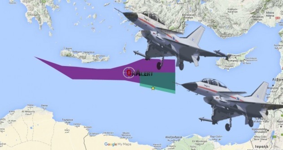 Ποιος ο ρόλος του Ισραήλ στα σενάρια κατάρριψης της EgyptAir; Δείτε τι αποκαλύπτει ο χάρτης!