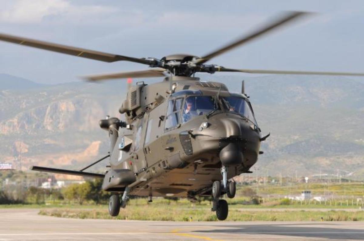 Ήρθε το πέμπτο ελικόπτερο NH 90