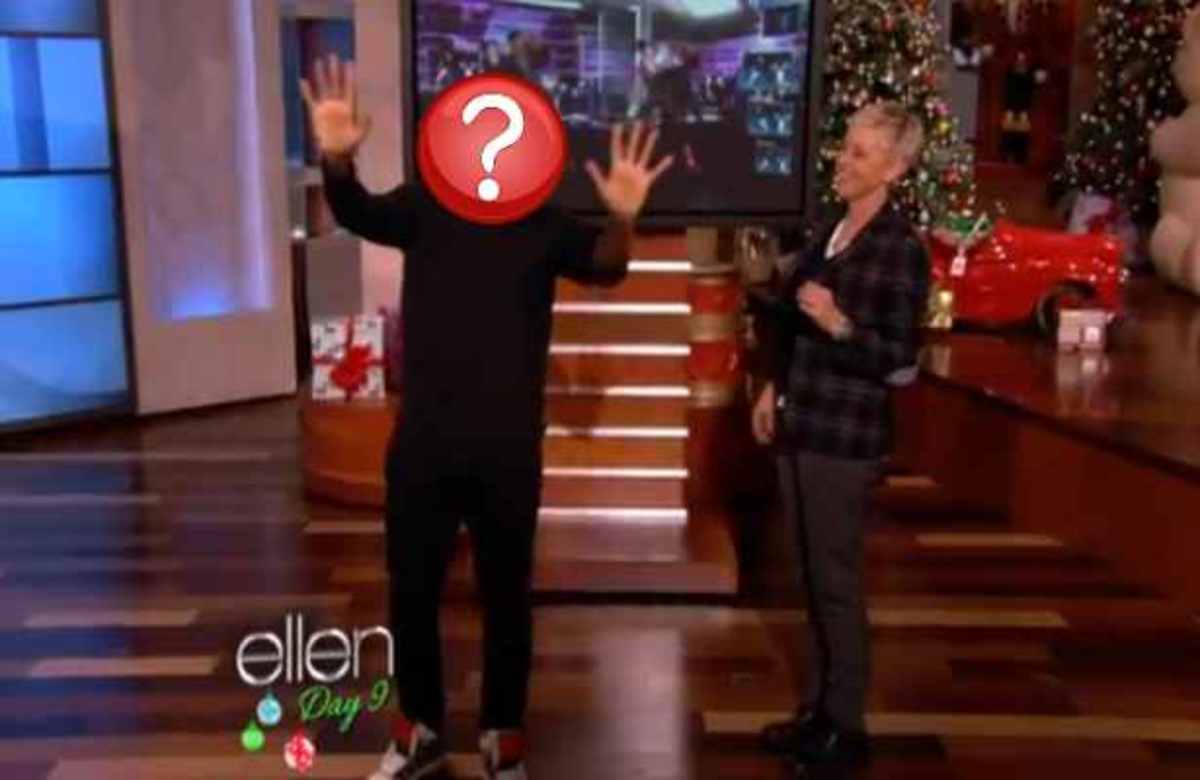 Ποιός super star έκανε την Ellen DeGeneris να χορέψει στον αέρα της εκπομπής της;