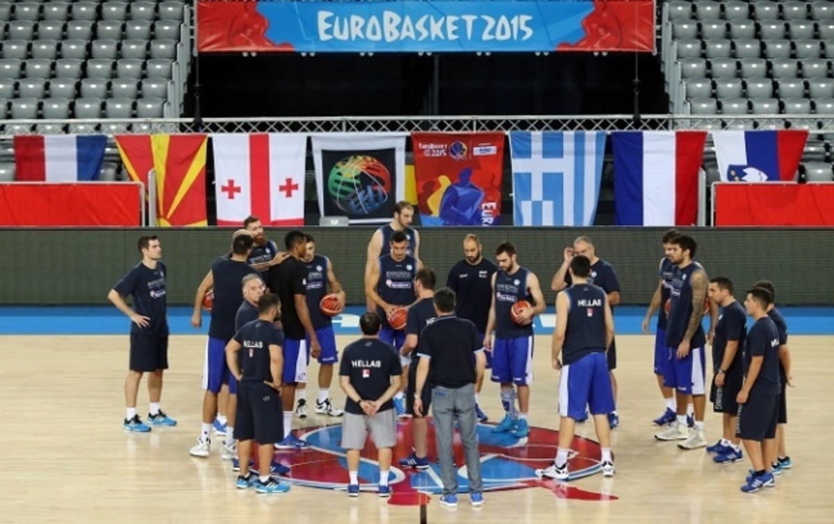 Eurobasket 2015: Στόχος το μετάλλιο για την Εθνική