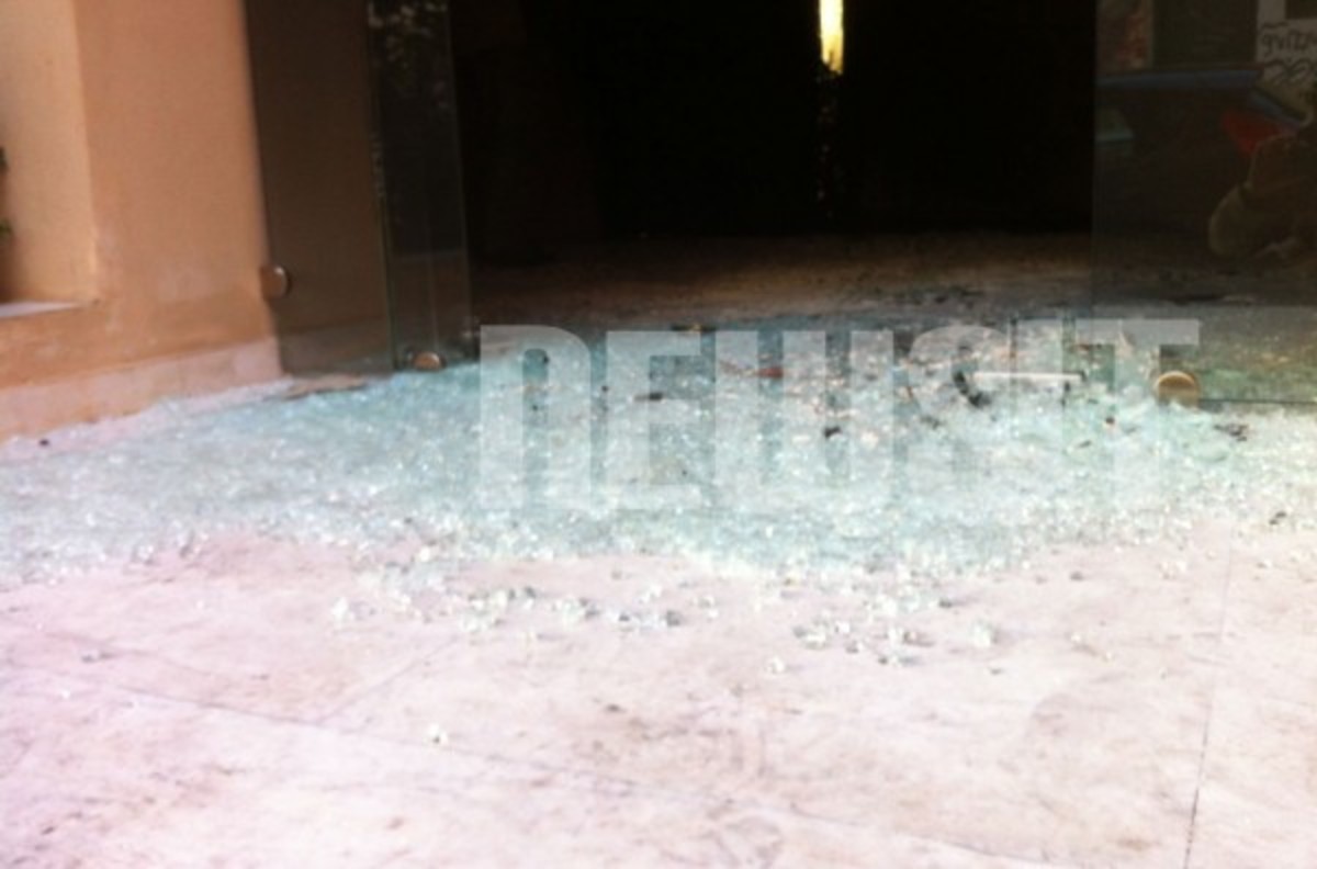 Φωτο αρχείου NewsIt από την προηγούμενη επίθεση στο ίδιο σπίτι