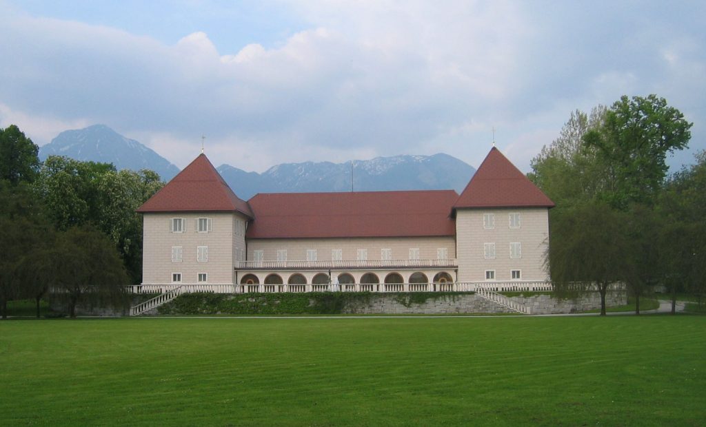 Συνάντηση των πρωθυπουργών Σλοβενίας, Κροατίας, Αυστρίας στο κάστρο Μπρντο πρι Κράνιου