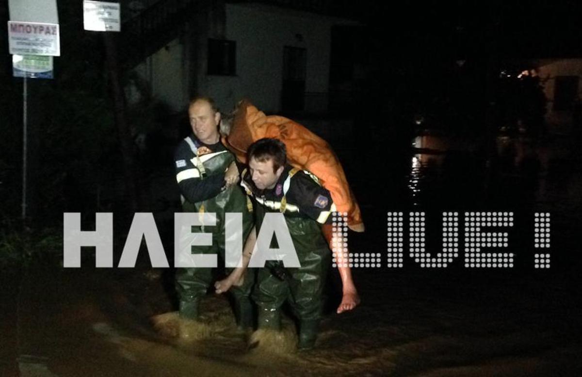 Από τις πλημμύρες στην Ηλεία! - ΦΩΤΟ από το IliaLive