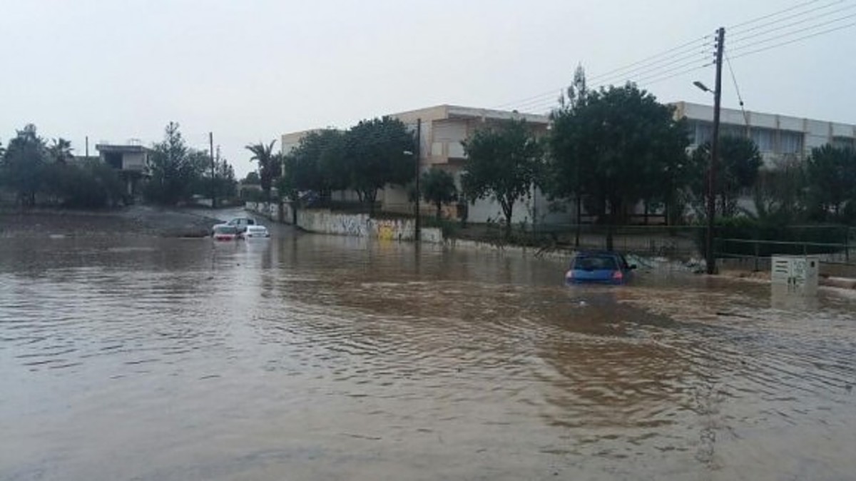 Χαλαζόπτωση και καταιγίδες έπληξαν την Κύπρο! (ΦΩΤΟ)