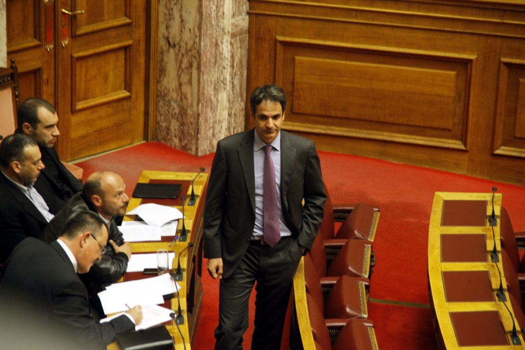 Επανεξέταση της ρύθμισης για ληξιπρόθεσμες οφειλές ζητεί ο Κυρ. Μητσoτάκης