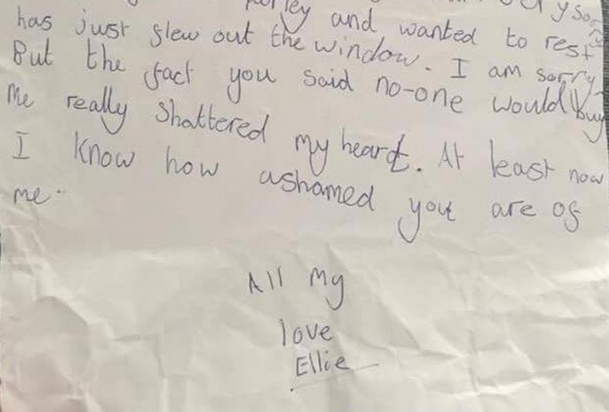 Το σπαρακτικό γράμμα 9χρονης μετά από καυγά με τη μητέρα της