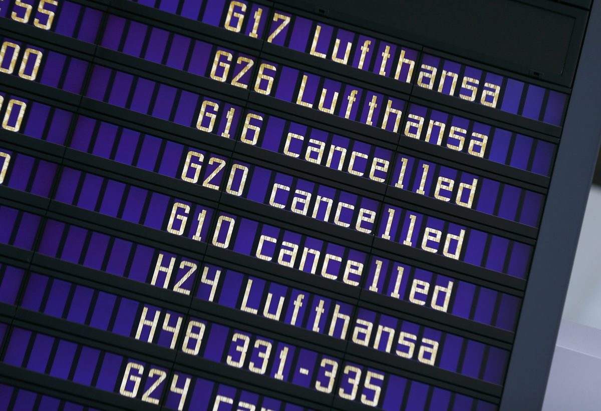 Νόμιμη η απεργία στη Lufthansa