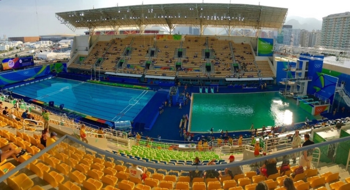 Ολυμπιακοί Αγώνες 2016: Πρασινίζει κι η δεύτερη πισίνα στο Ρίο!