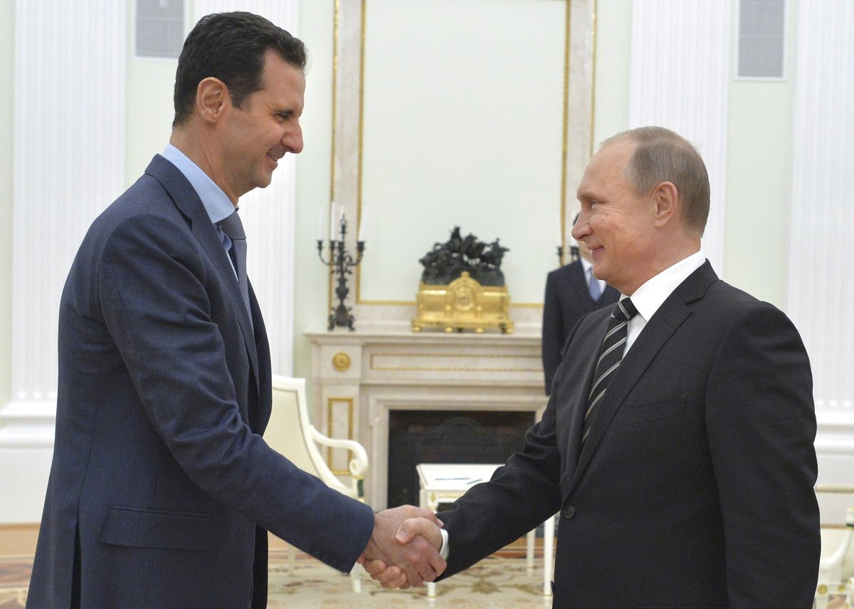 Ο Άσαντ πήγε στη Μόσχα να ευχαριστήσει τον Πούτιν για τις επιδρομές στη Συρία