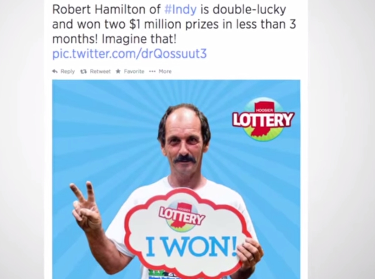 ΦΩΤΟ TWITTER - @hoosierlottery