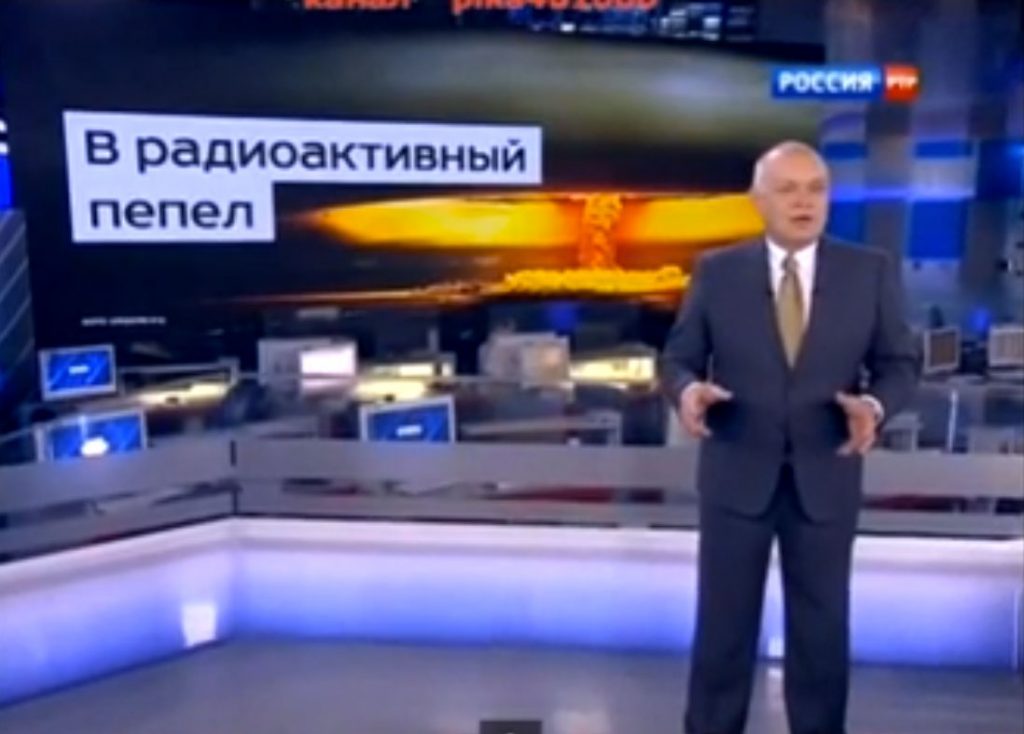Ρωσία προς ΗΠΑ: Θα σας κάνουμε ραδιενεργή τέφρα! (VIDEO)