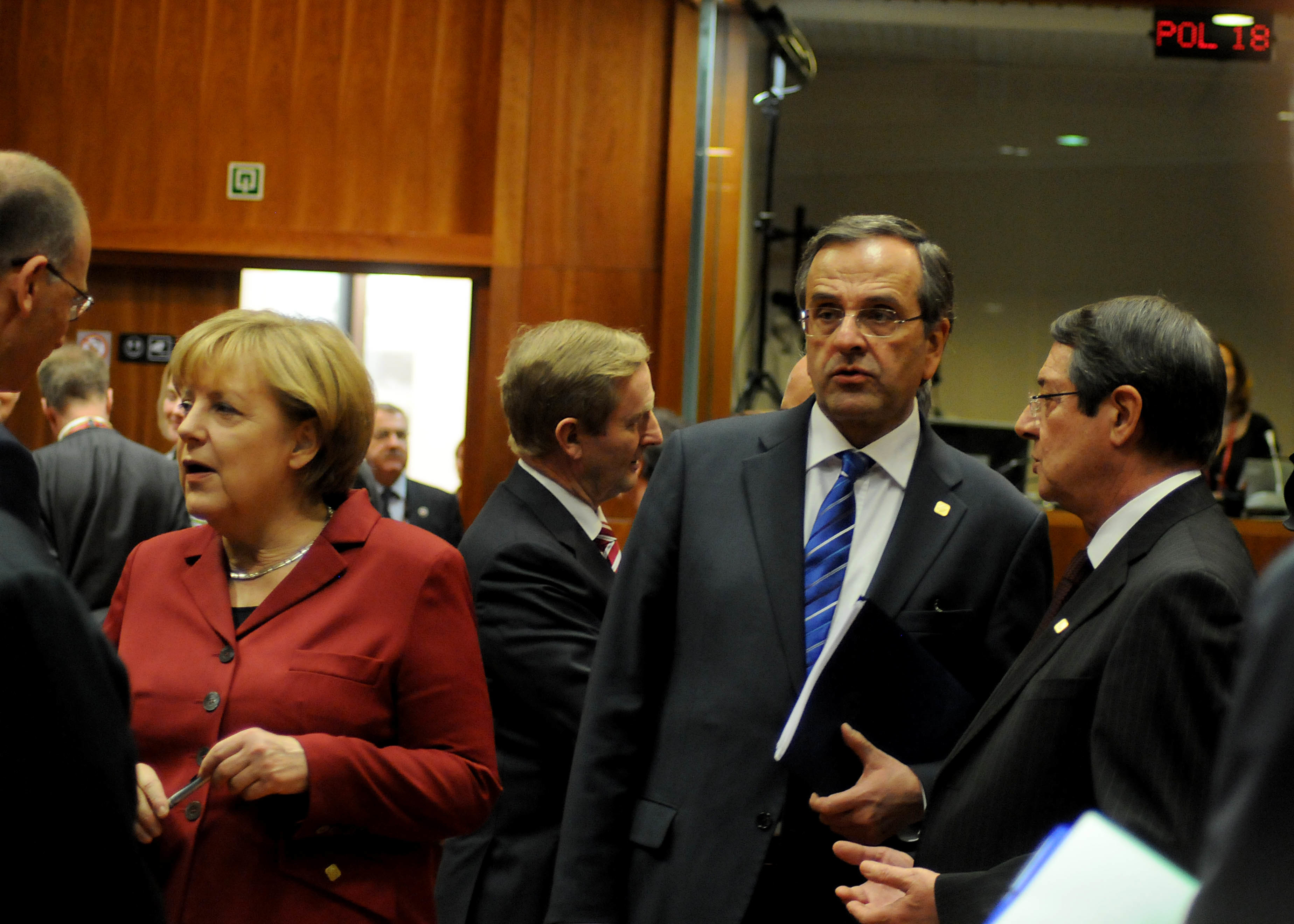 ΦΩΤΟ  EUROKINISSI - Σύνοδος Κορυφής στις Βρυξέλλες