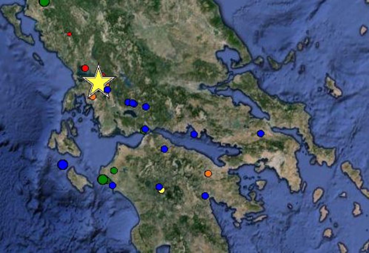 Άρτα: Σεισμός 5,2 Ρίχτερ στον Αμβρακικό κόλπο – Τρομακτικό ξύπνημα τα ξημερώματα για τους κατοίκους της Ηπείρου!