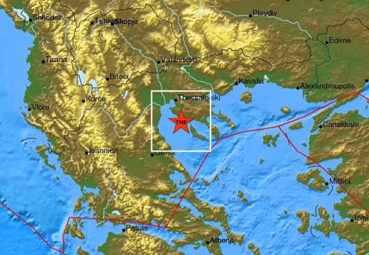 Σεισμός 3,5 Ρίχτερ στη Χαλκιδική