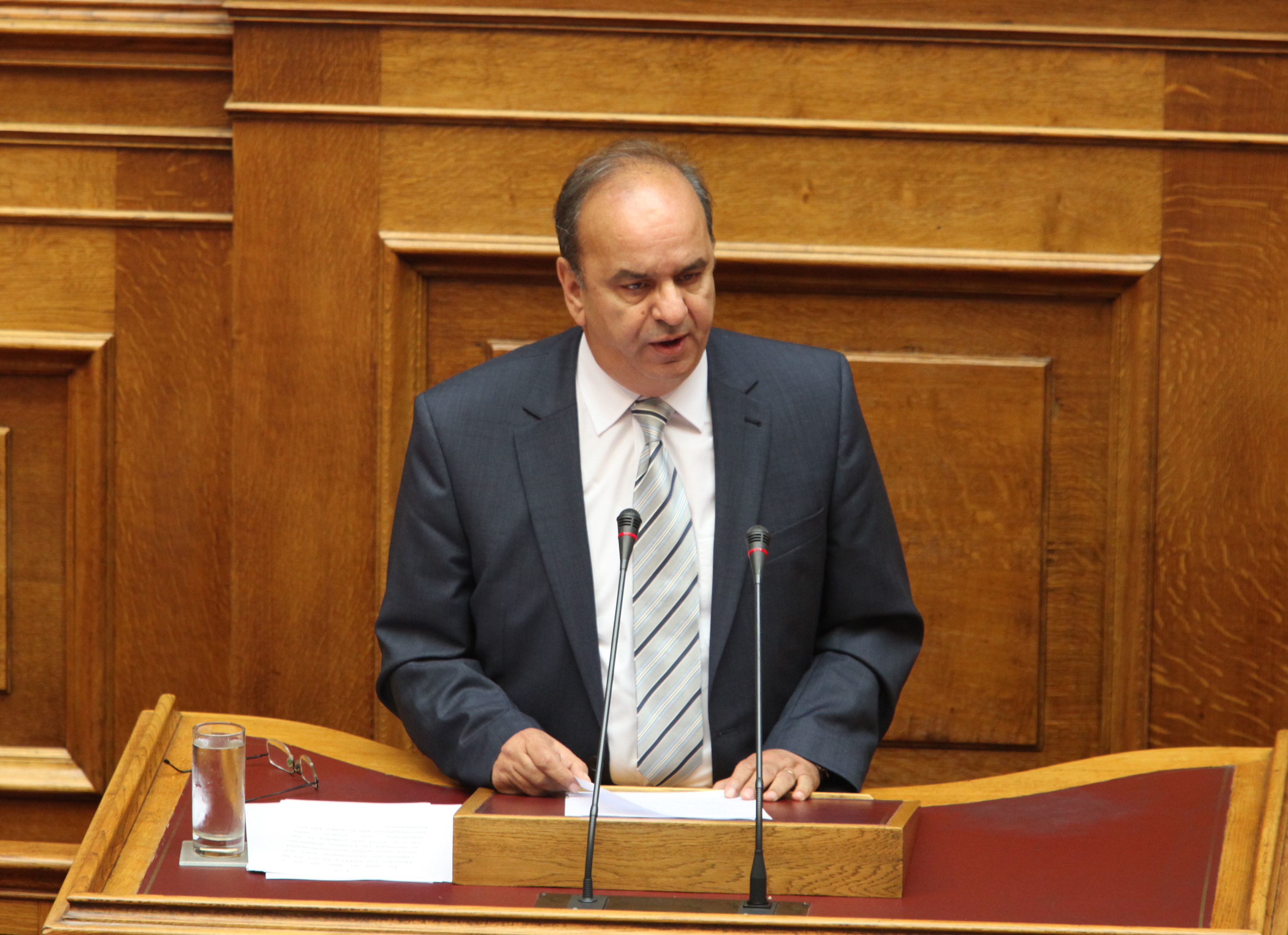 Παραιτήθηκε ο βουλευτής της Ν.Δ. Π. Σιούφας