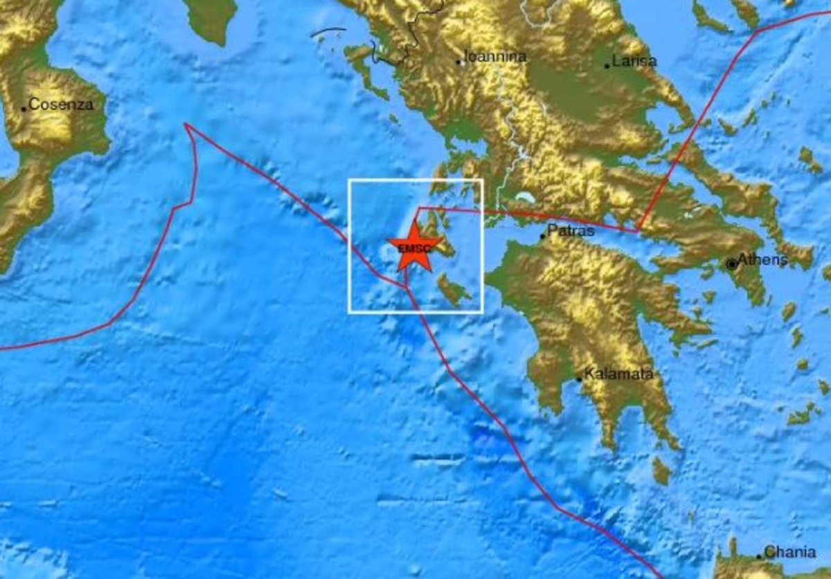 Απογευματινός σεισμός ταρακούνησε την Κεφαλονιά