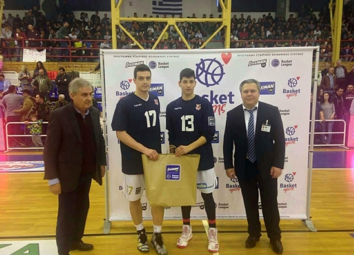 Το “BASKET ΑΓΑΠΗΣ” έκανε στάση στο Κλειστό της Ήλιδας