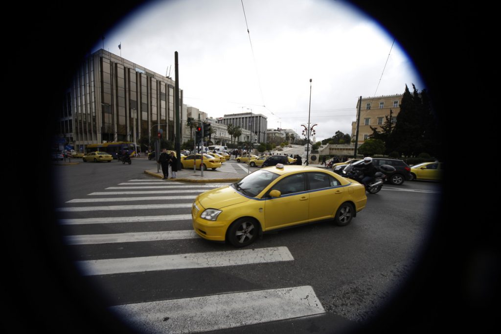 Και τα ταξί συμμετέχουν στην απεργία της 4ης Φεβρουαρίου