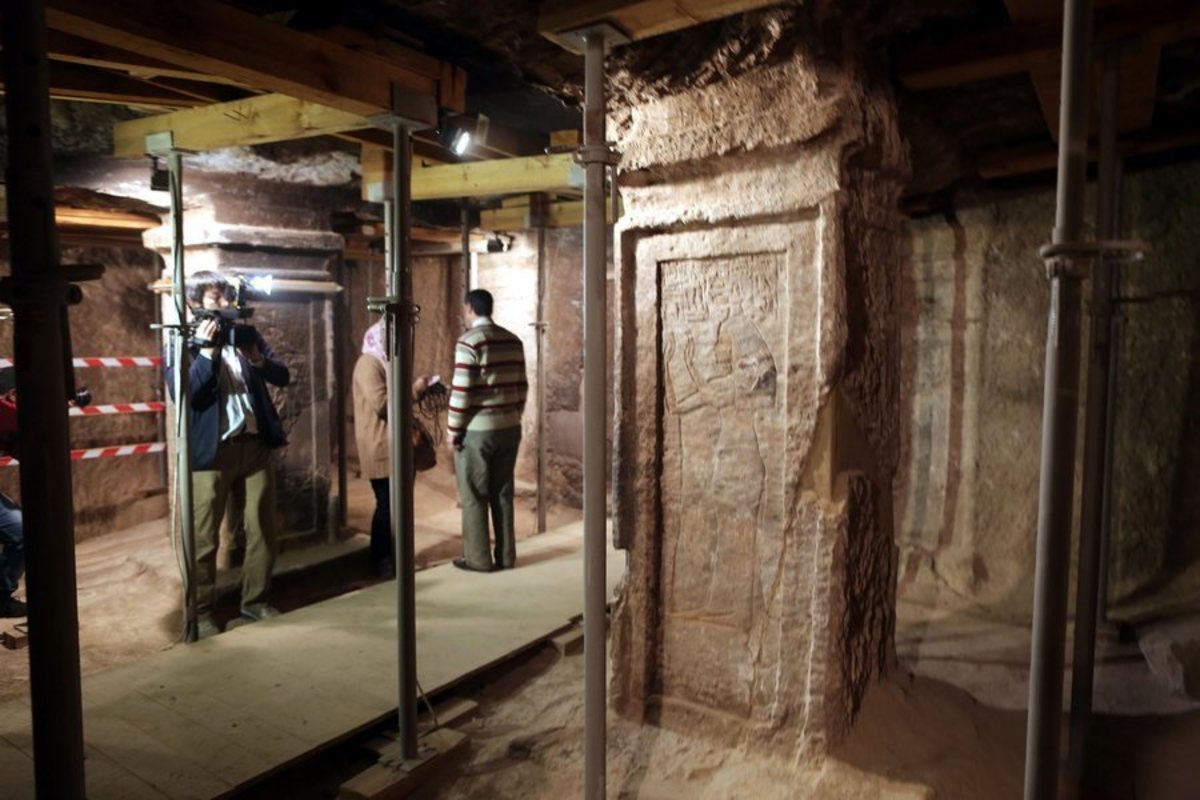 Βρήκαν 2 κρυμμένους θαλάμους μέσα στον τάφο του φαραώ Τουταγχαμών
