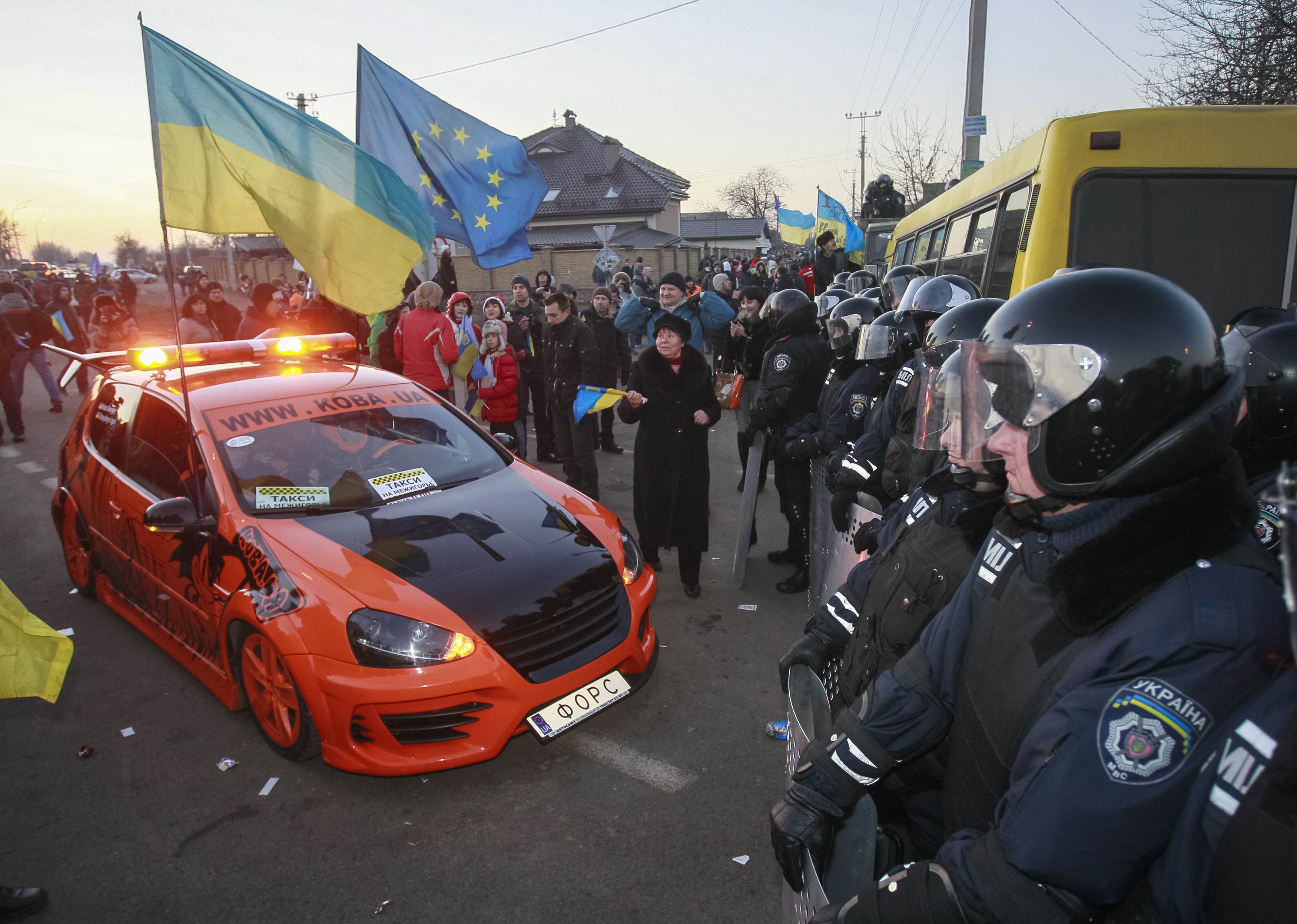 Πενήντα χιλιάδες διαδηλωτές υπέρ της ΕΕ συγκεντρώθηκαν στο κέντρο του Κιέβου