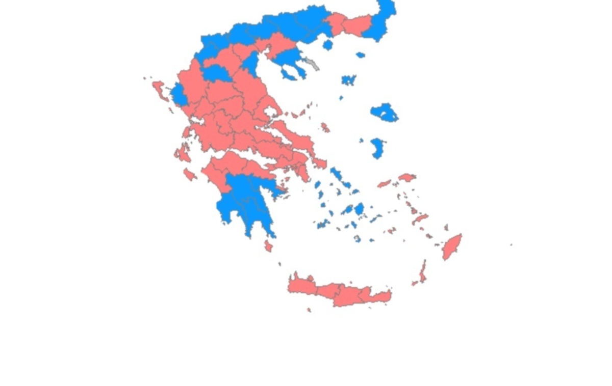 Αποτελέσματα εκλογών 2015:Το 100% της Επικράτειας – Κάτω και από τους ΑΝΕΛ το ΠΑΣΟΚ!