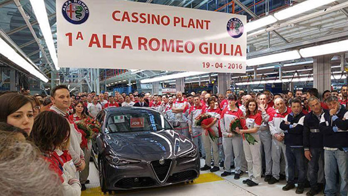 Ξεκίνησε η παραγωγή της Alfa Romeo Giulia