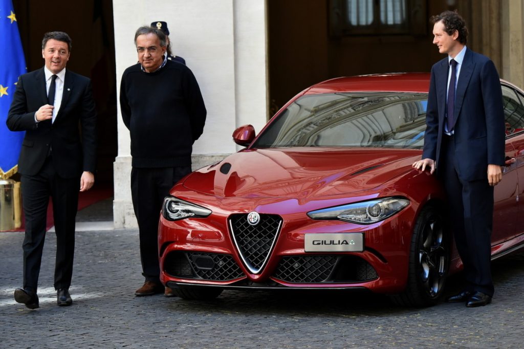 Matteo Renzi: H Alfa Romeo Giulia είναι ένα μήνυμα ελπίδας για την Ιταλία