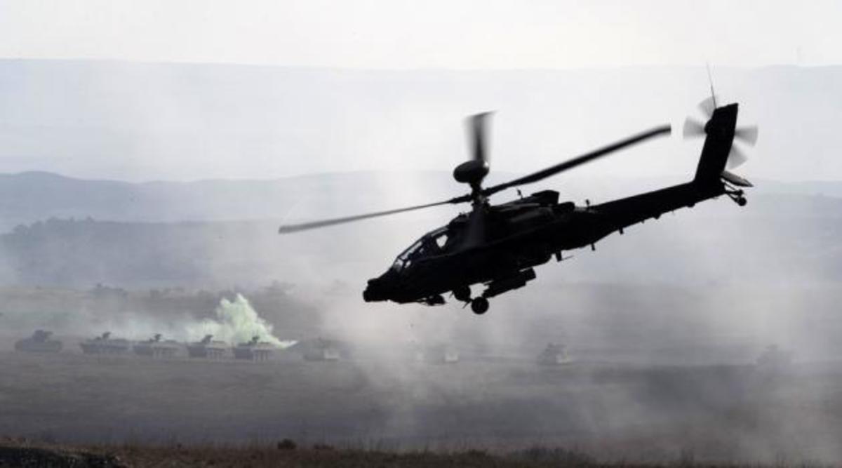 Συνετρίβη ελικόπτερο Apache – 2 νεκροί [vid]
