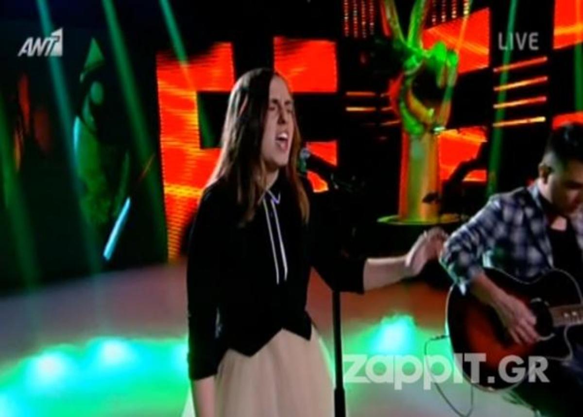 The Voice: Σιωπή στο studio όταν βγήκε η Αρετή – Το γκρέμισαν όταν τελείωσε!